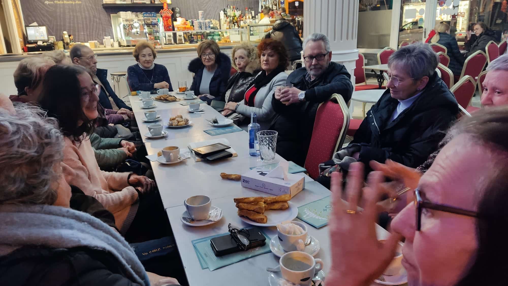 Café literario en Ultramar celebrado este xoves