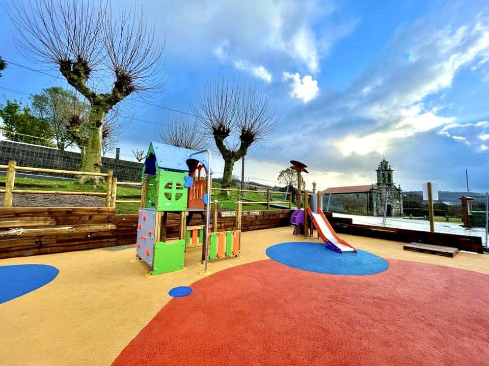 Simulación del nuevo parque infantil
