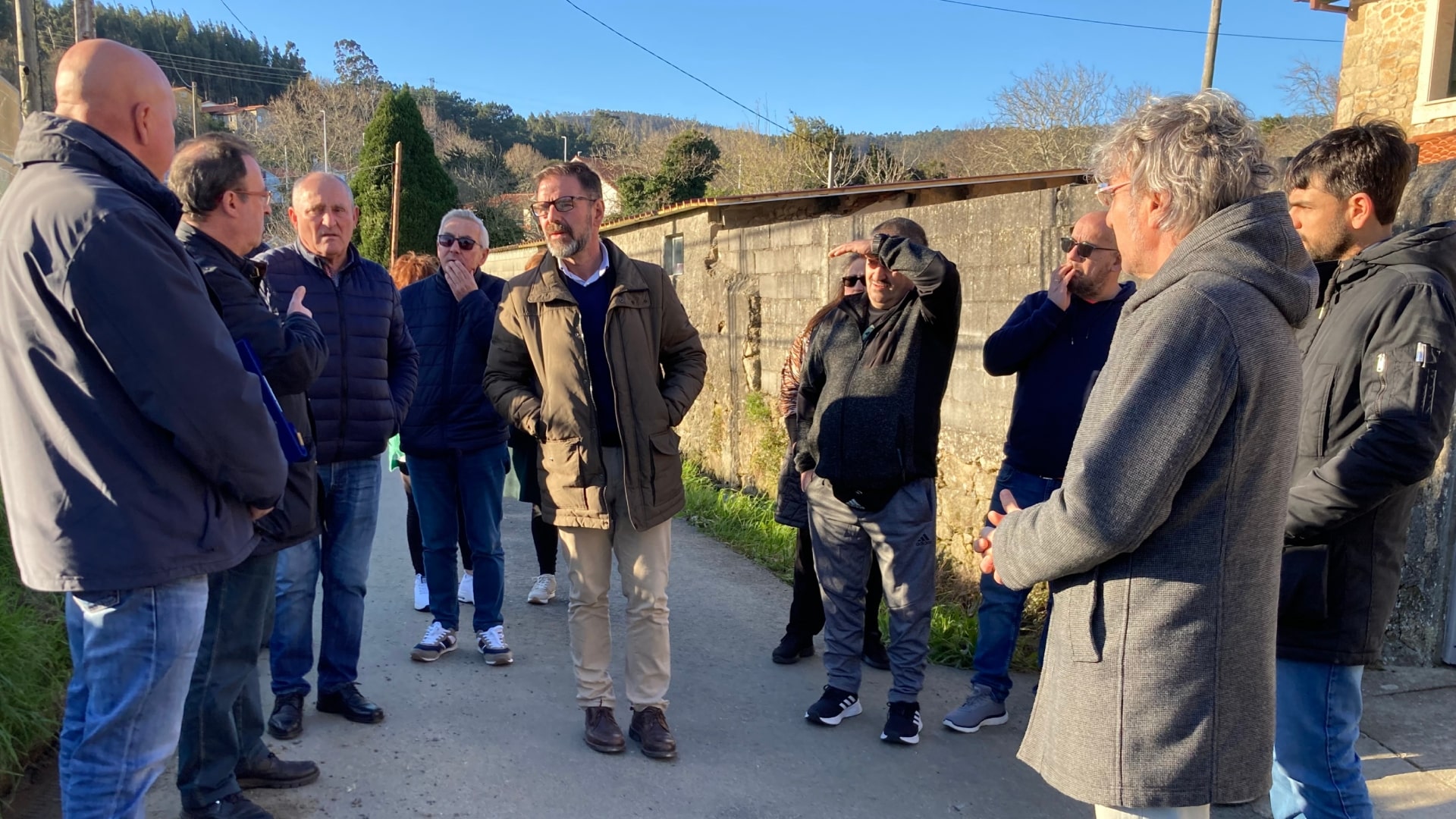 La visita del alcalde de Ferrol, Ángel Mato, a Serantes | CONCELLO DE FERROL