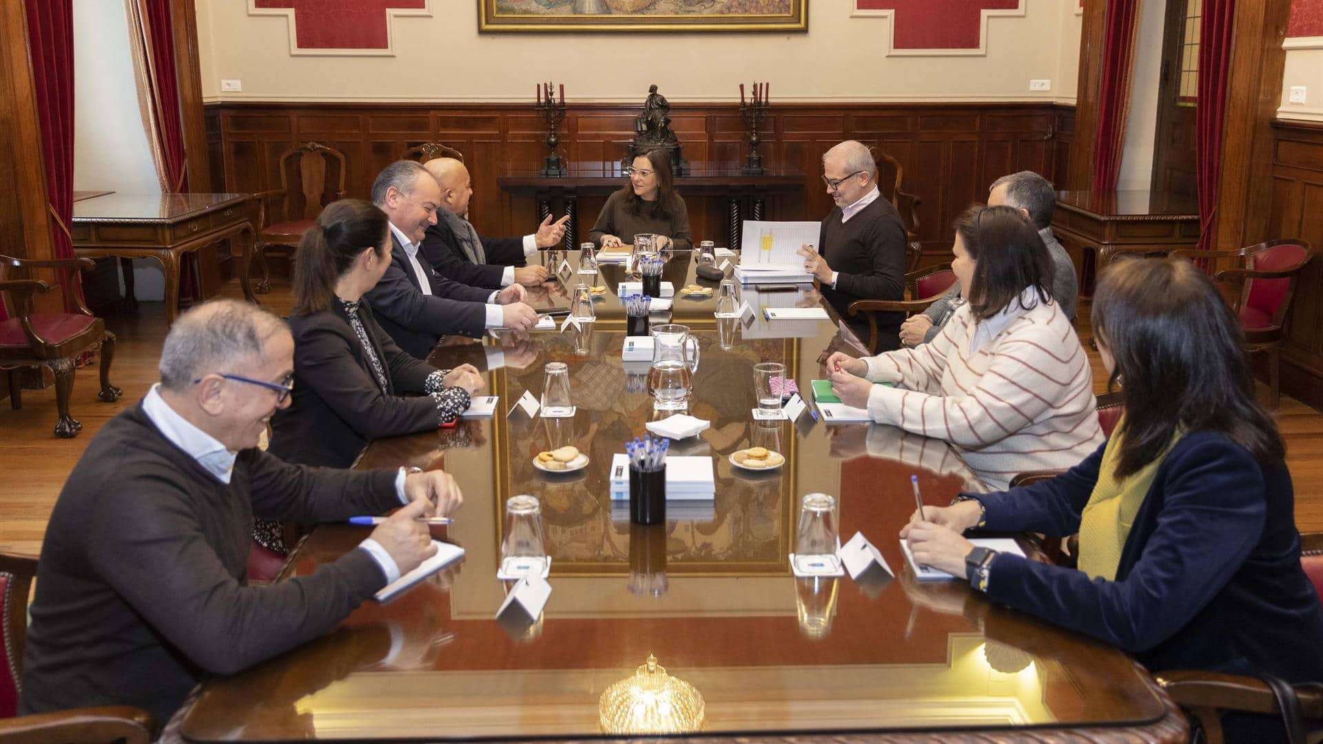 La reunión del Consorcio de As Mariñas sobre la depuradora de Nostián | CONCELLO DA CORUÑA