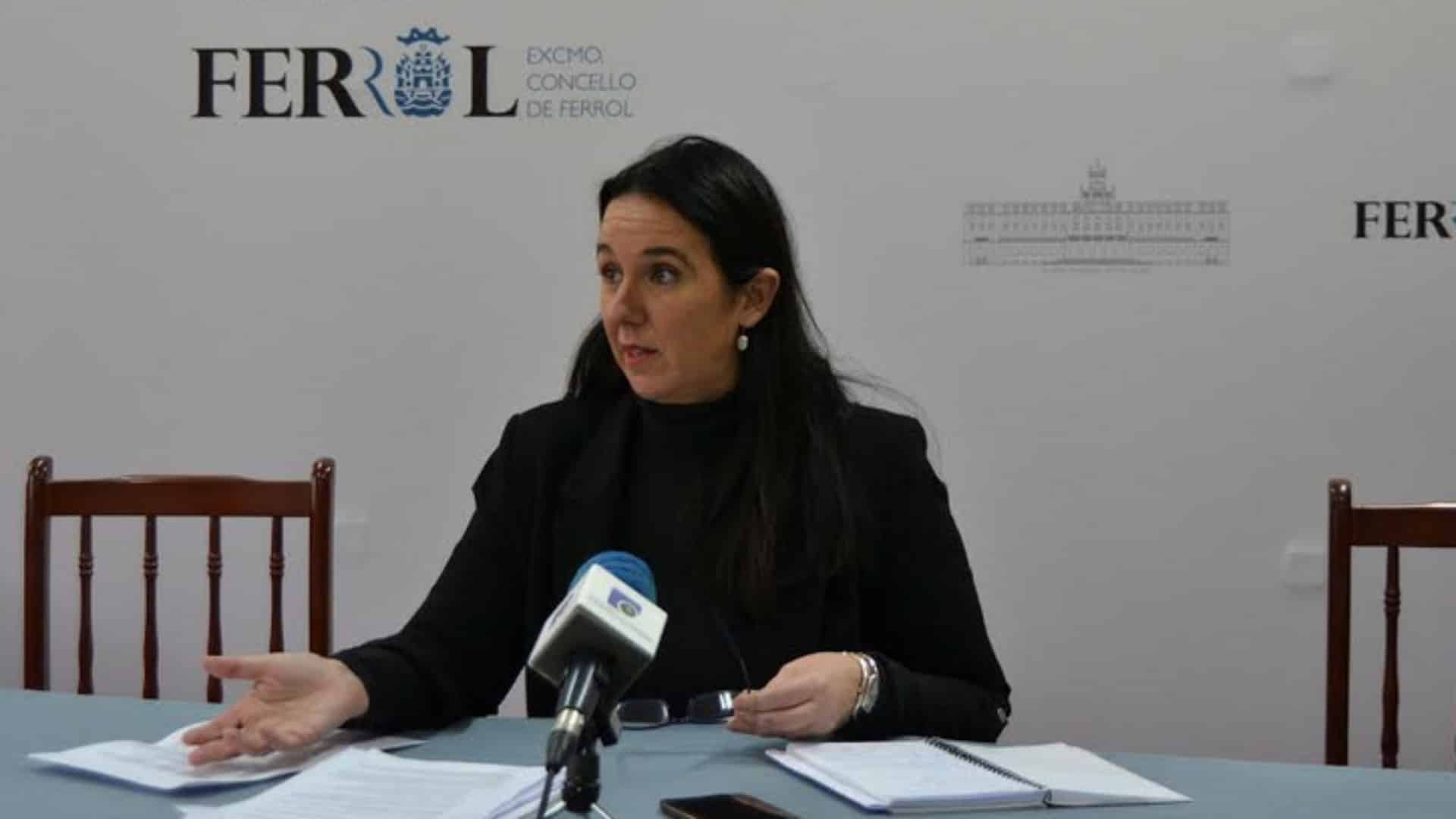 La concelleira de Benestar Social, Eva Martínez Montero | CONCELLO DE FERROL