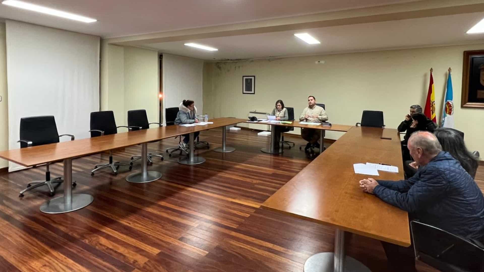 El pleno del Concello de Muxía donde se aprobó el POS | CONCELLO DE MUXÍA