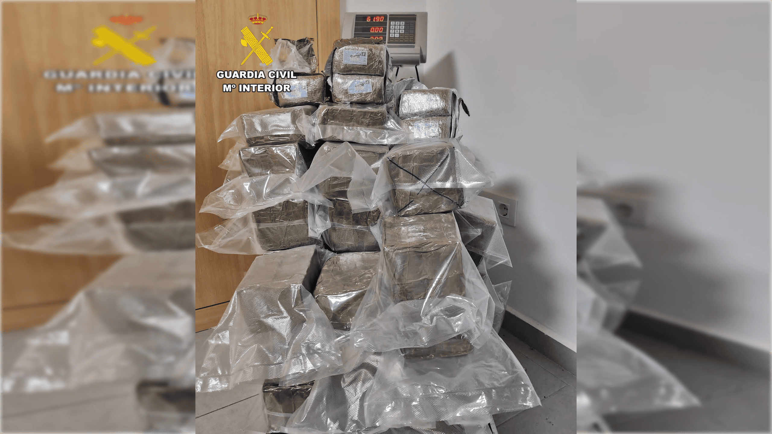 Droga incautada en esta operación | GUARDIA CIVIL