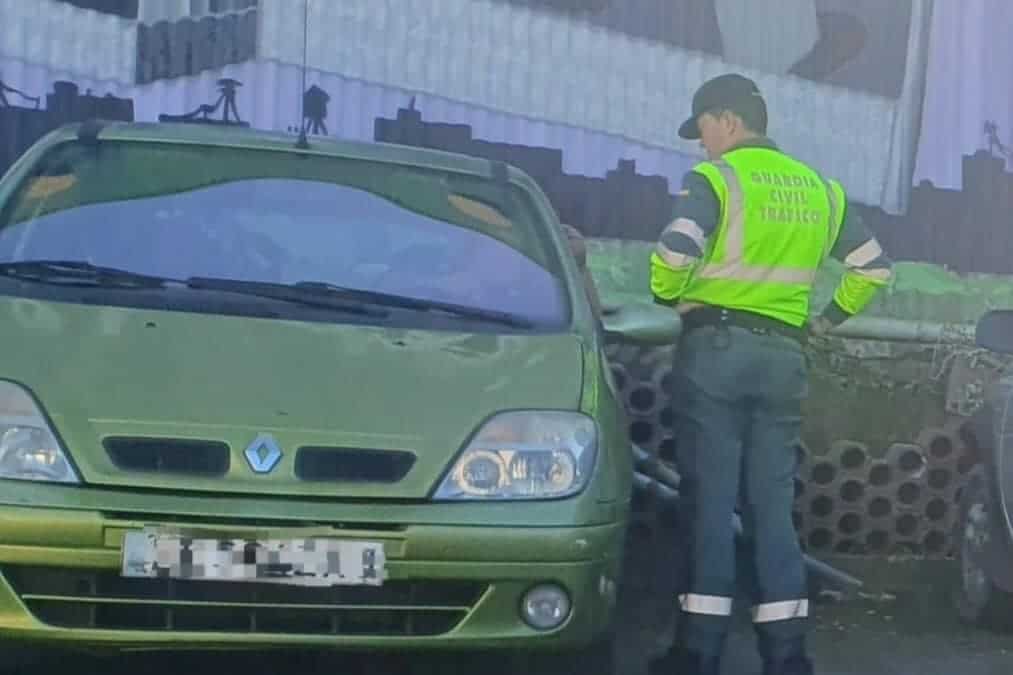 Imagen de archivo de un control de la Guardia Civil