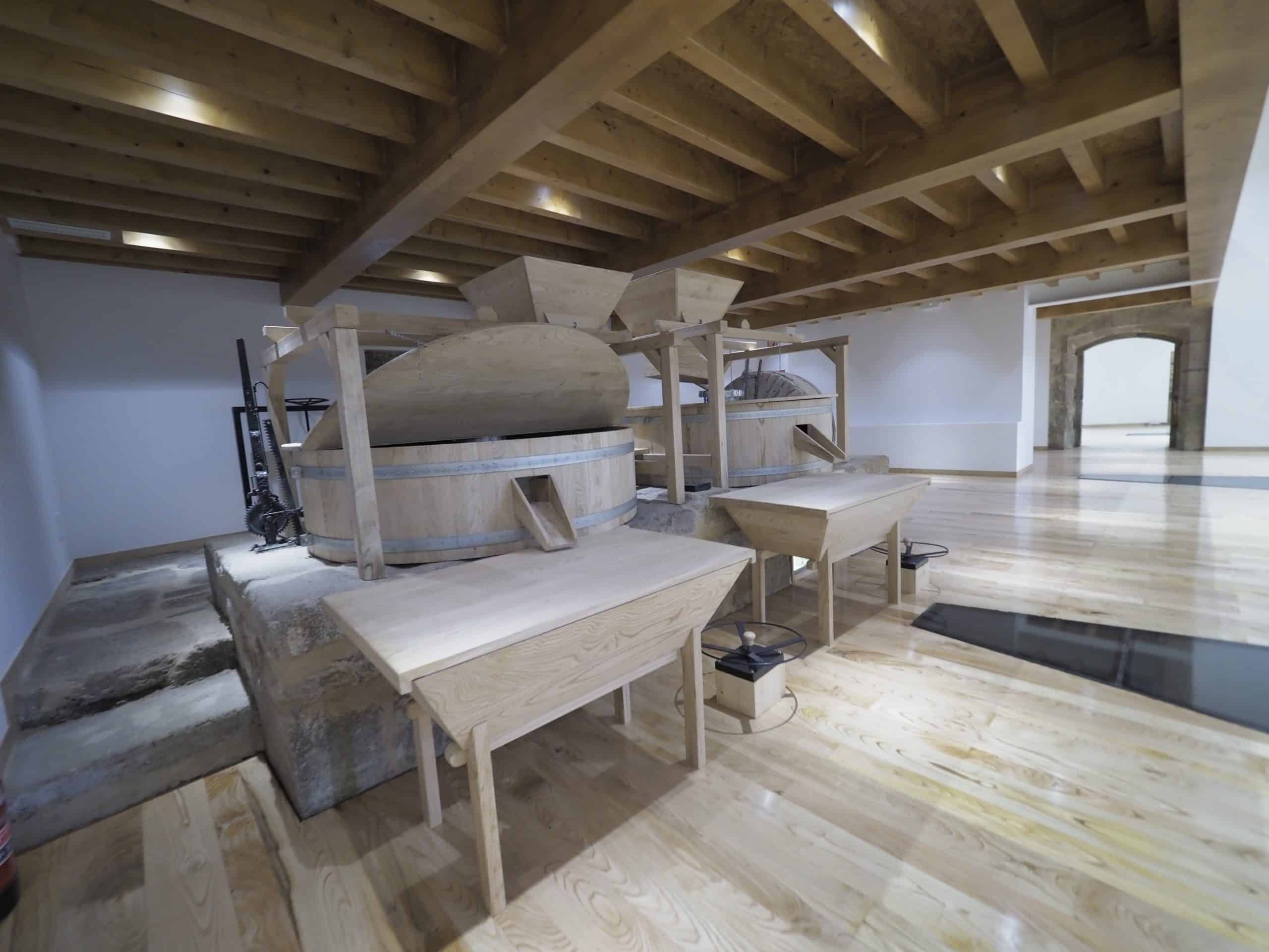 Interior del molino de Xubia