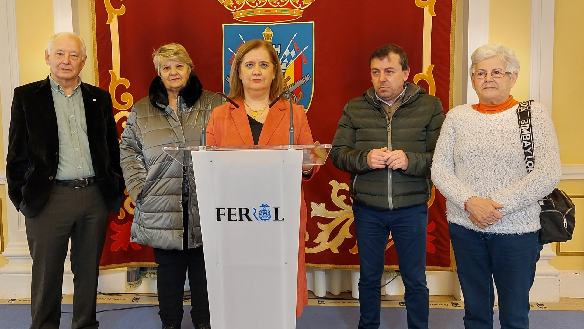 La rueda de prensa de la concelleira del PP de Ferrol Rosa Martínez | PP DE FERROL