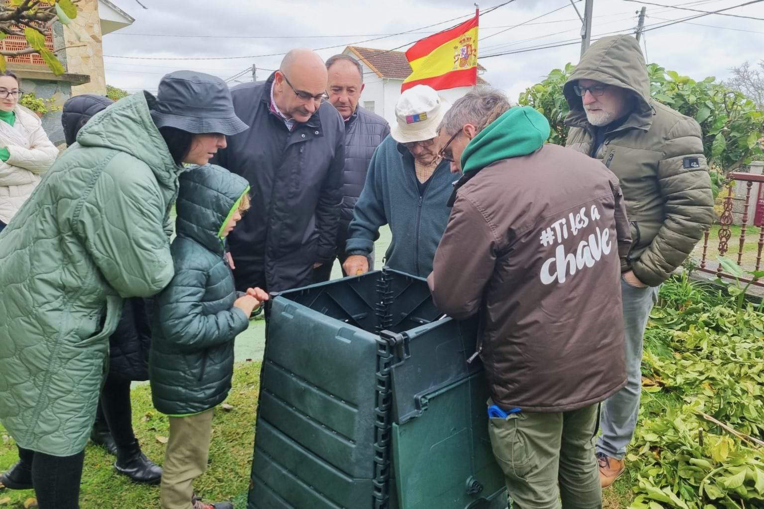 Los primeros 70 composteros del programa municipal ya se entregaron el pasado año