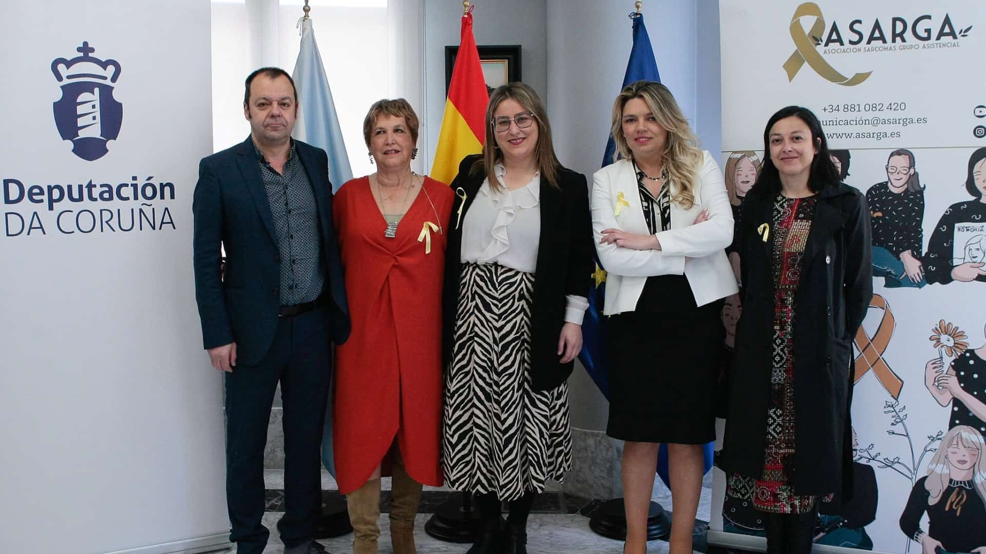 La presentación del documental de Deputación da Coruña y Asarga "El sarcoma día a día" | DEPUTACIÓN DA CORUÑA