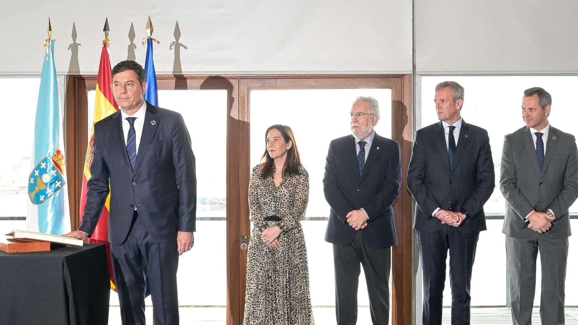 José Ramón Gómez Besteiro, toma de posesión de su cargo como nuevo delegado del Gobierno en Galicia, en el Palacio de Congresos de Palexco | EP