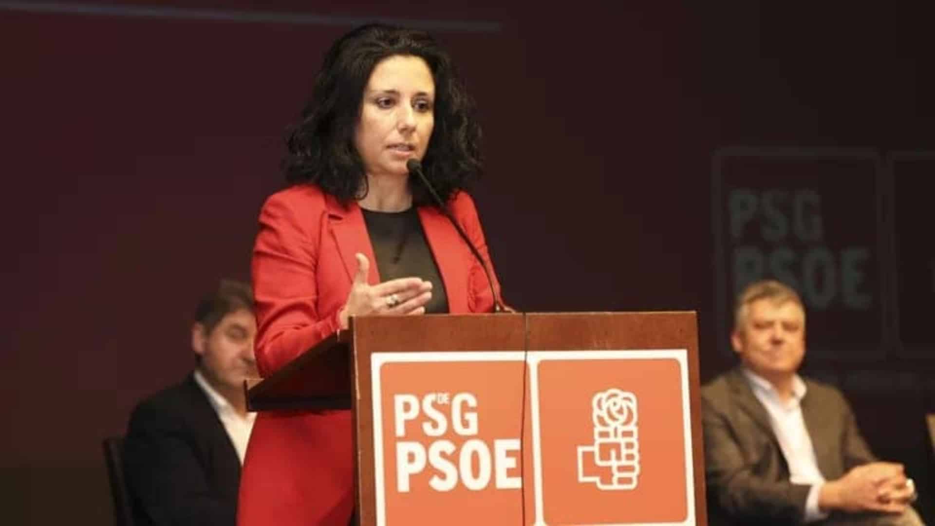 La alcaldesa de Cee y candidata a la reelección Margot Lamela | PSDEG-PSOE