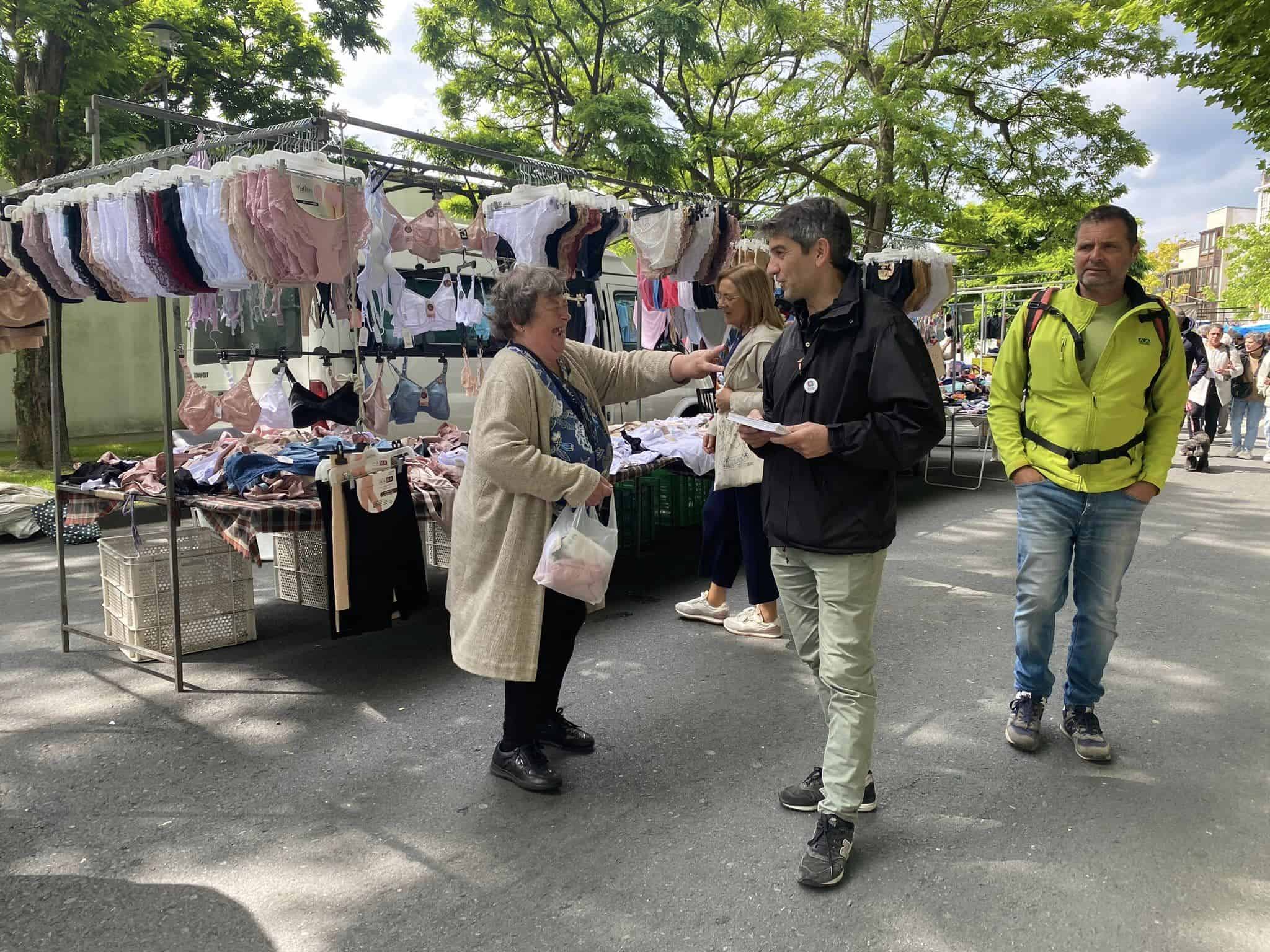 Jorge Suárez, este fin de semana en la feria de Ferrol