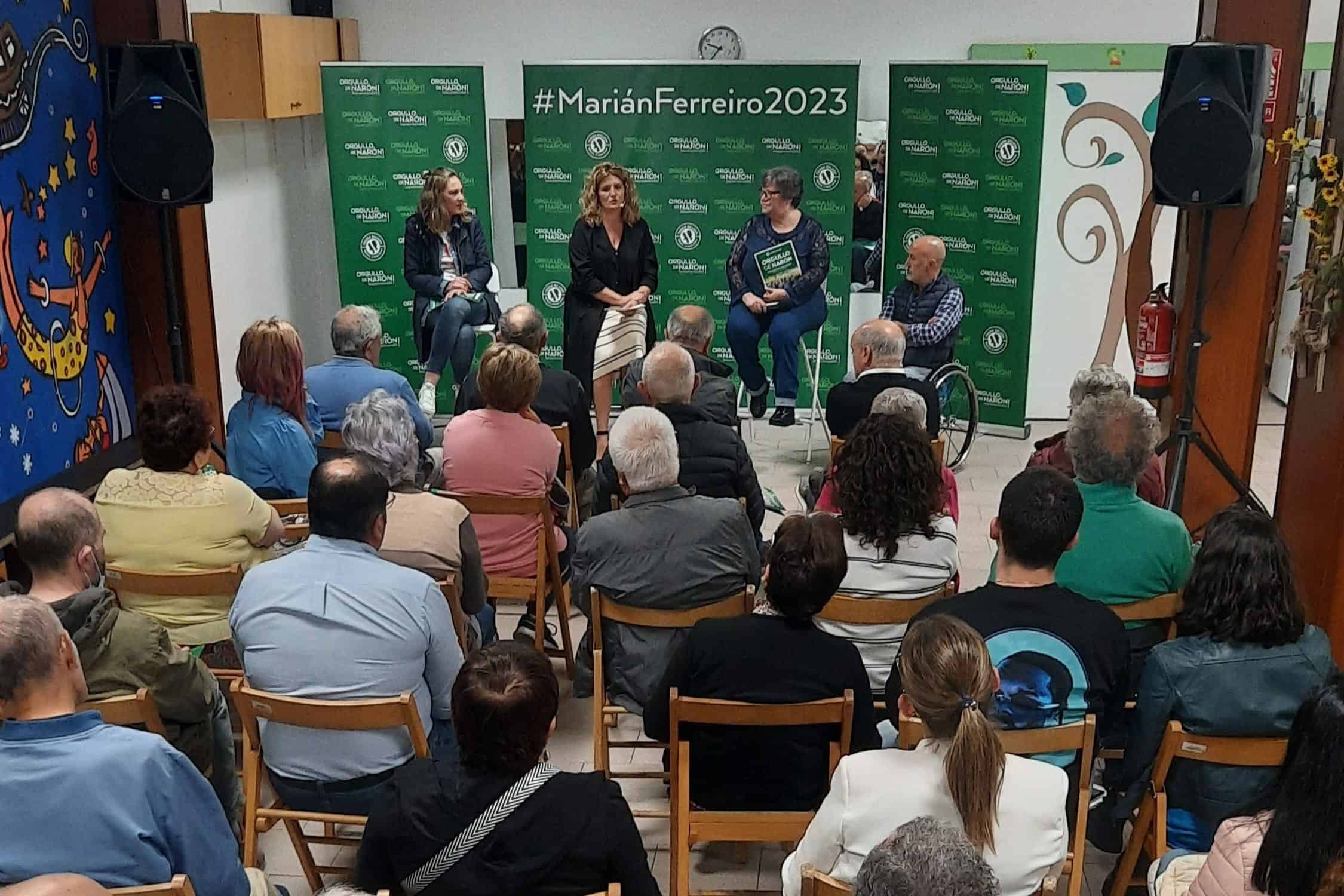 Acto electoral de TEGA en Freixeiro