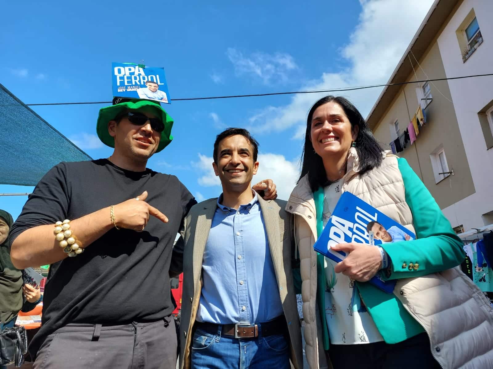 Paula Prado y Rey Varela recorrieron el mercado de Recimil