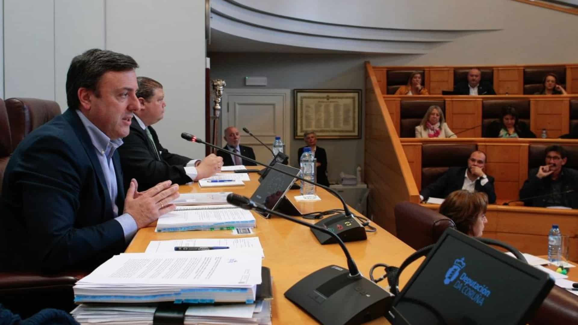 El pleno de la Deputación da Coruña | DEPUTACIÓN DA CORUÑA
