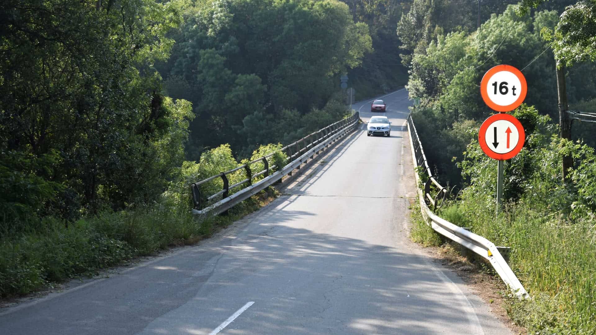 El puente entre Negreira y Brión en la DP-1302 | PSOE DE NEGREIRA