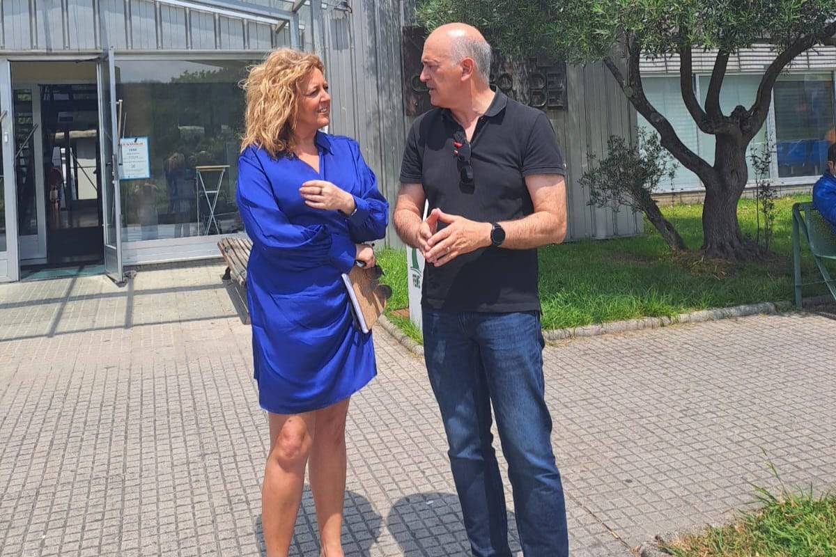 Joaquín Ayala, se reunió esta mañana con la gerente de “Suelo Empresarial del Atlántico, SEA”, Beatriz Sestayo