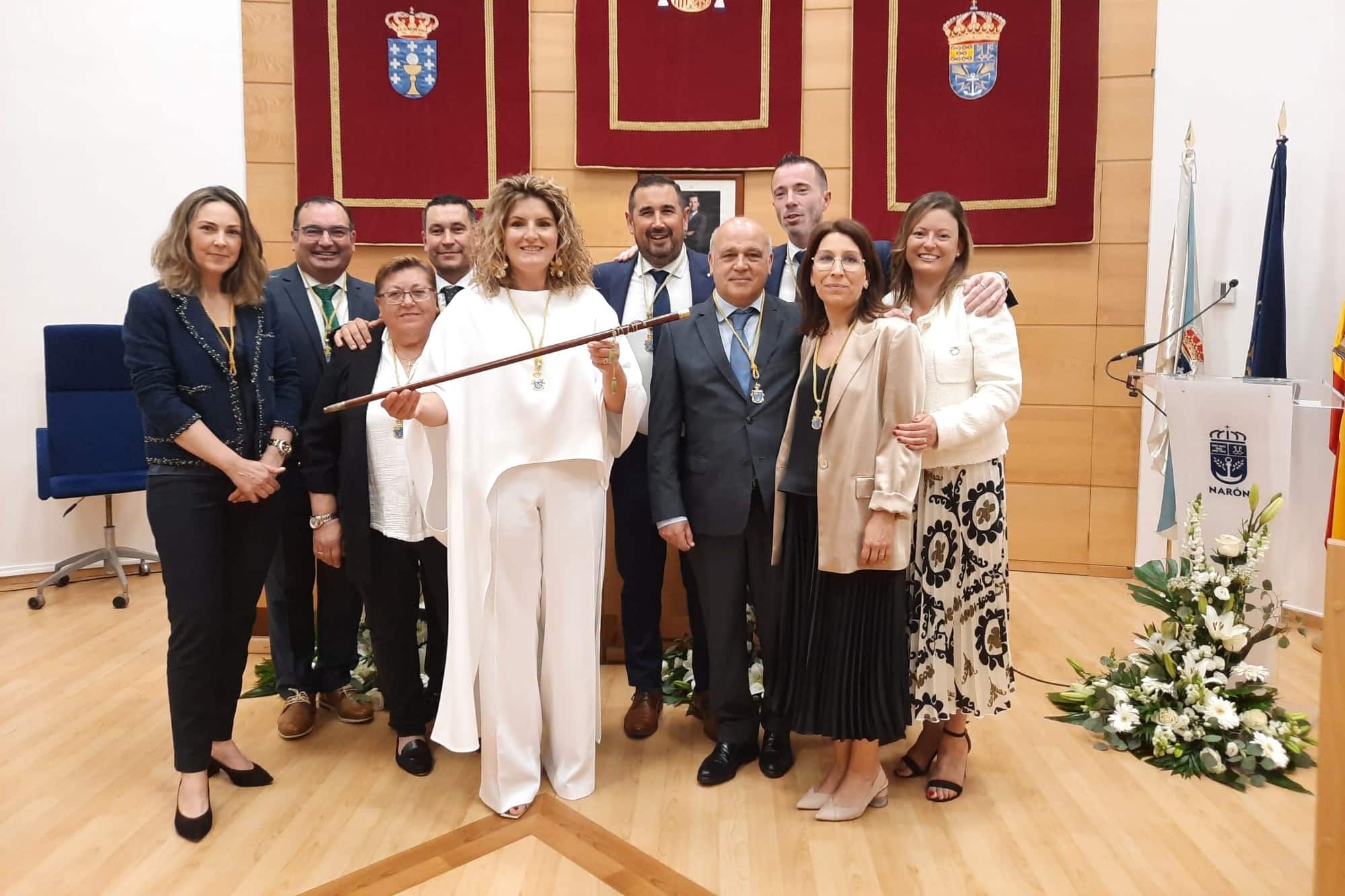 Nuevo equipo de gobierno de TEGA en Narón