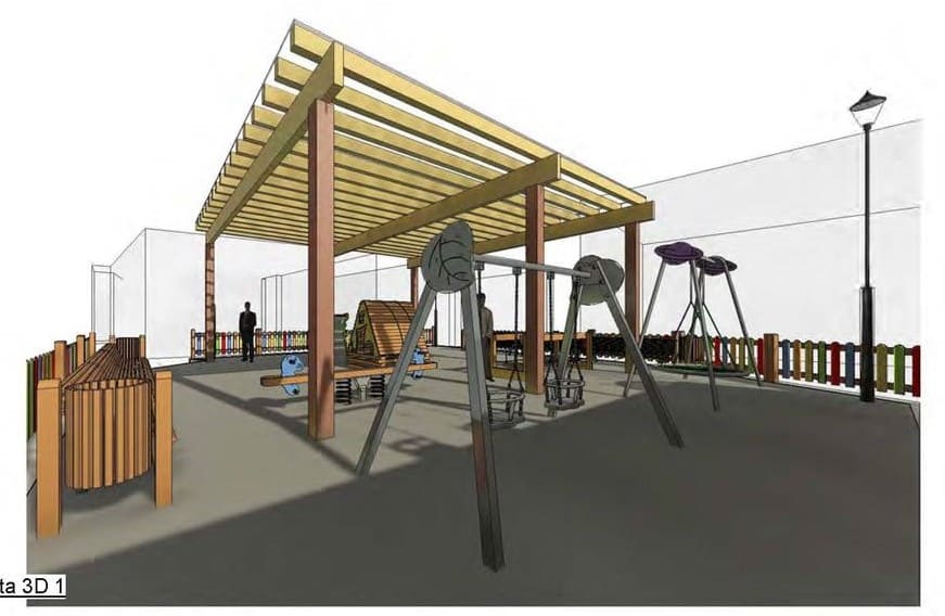 Así será el nuevo parque cubierto de Ares