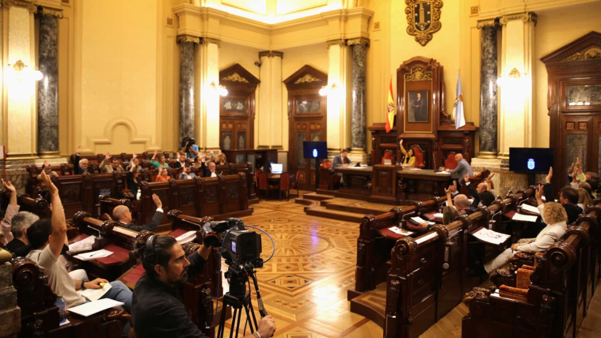 El pleno de organización del Concello da Coruña | CONCELLO DA CORUÑA