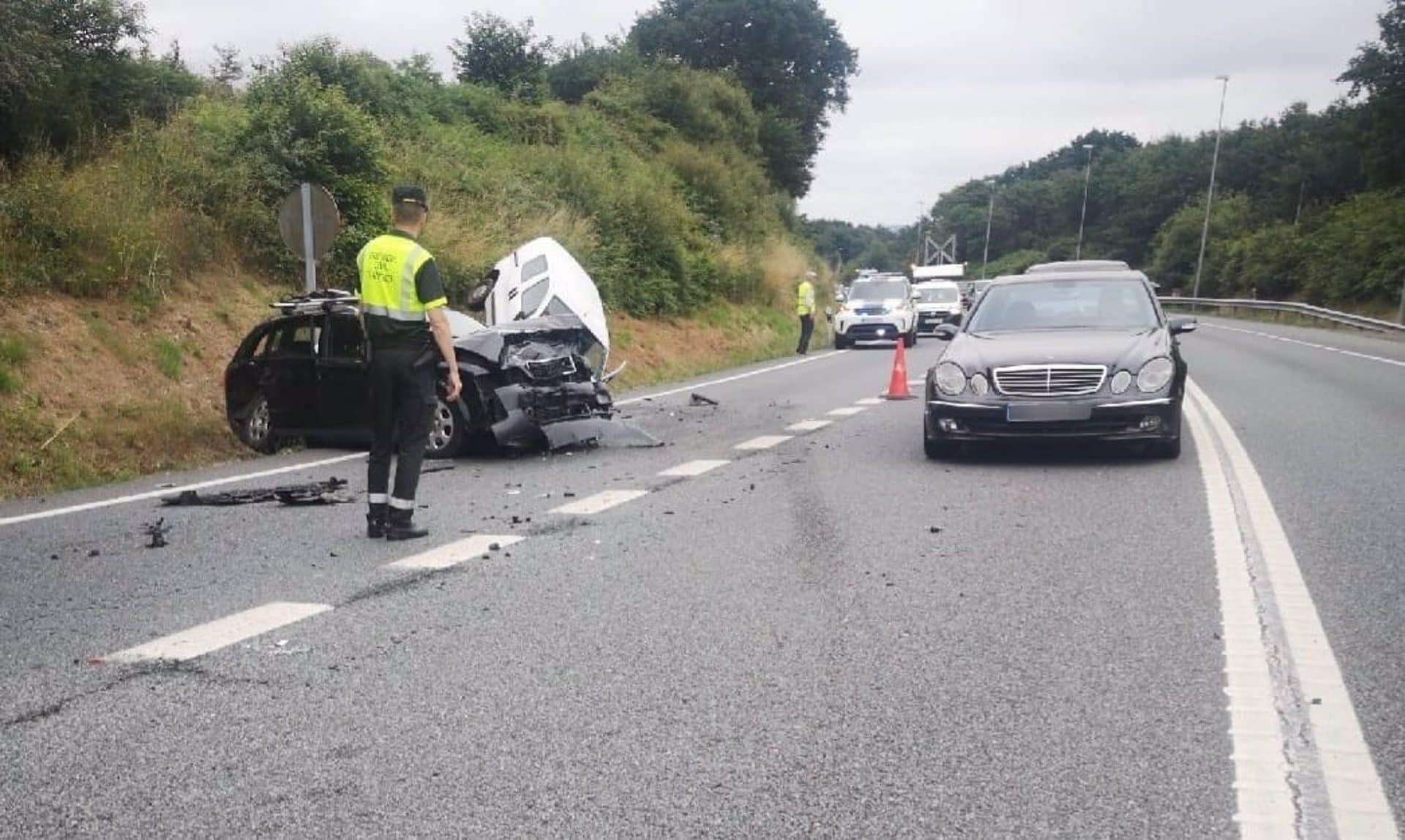 Cuatro heridos en un accidente con cuatro coches implicados en la ciudad de Lugo | EP