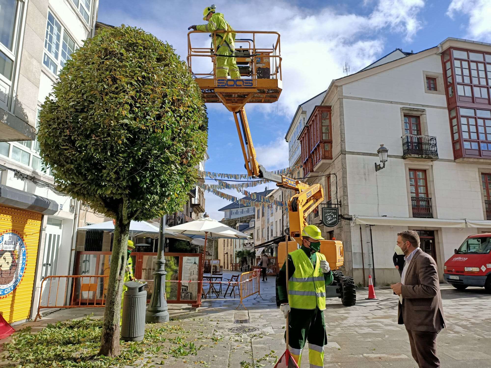 Las 57 viviendas privadas que serán rehabilitadas pertenecen al casco histórico de Lugo