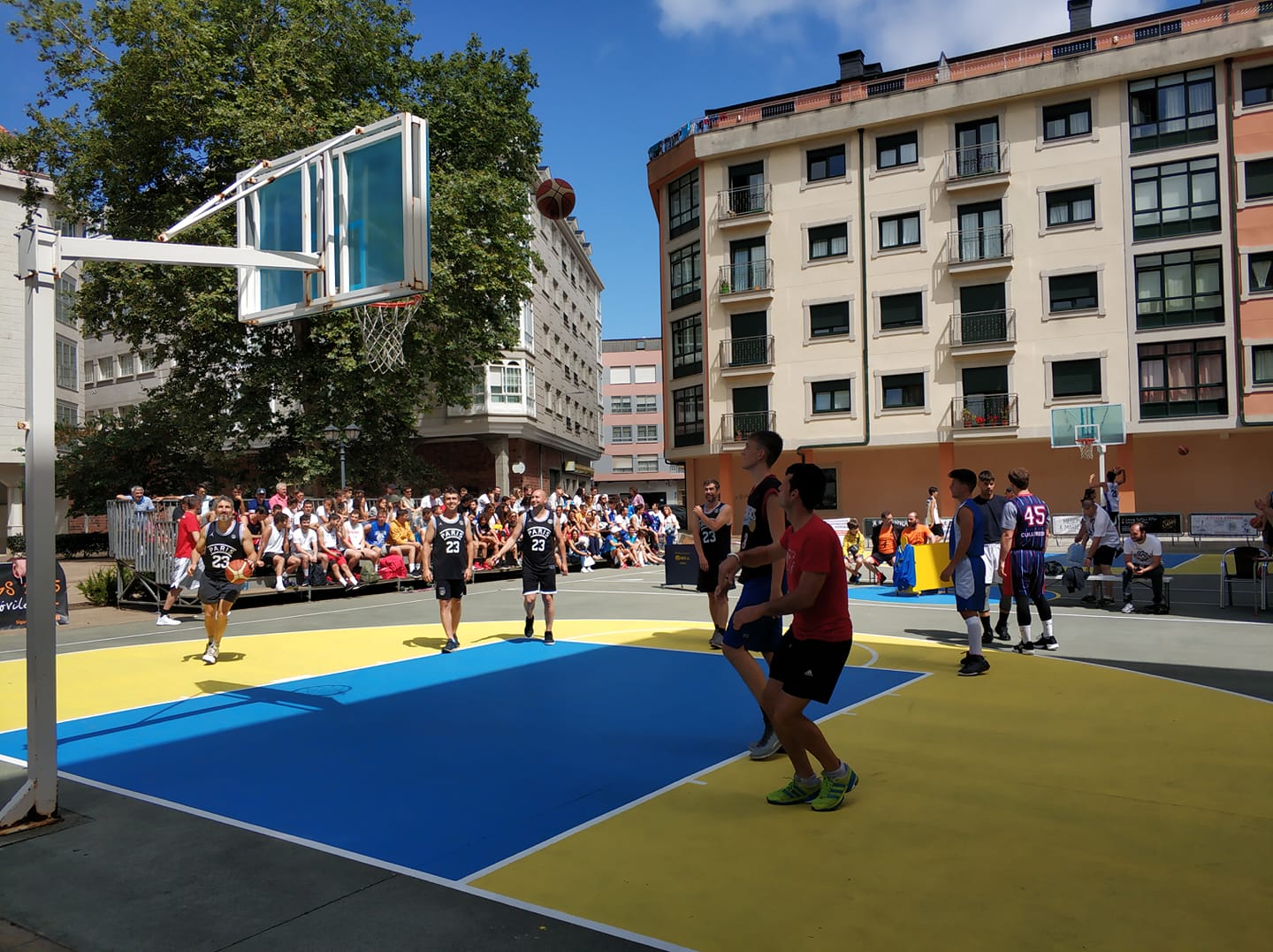 Imagen de archivo de un torneo 3x3 de basket en Cedeira | Concello de Cedeira