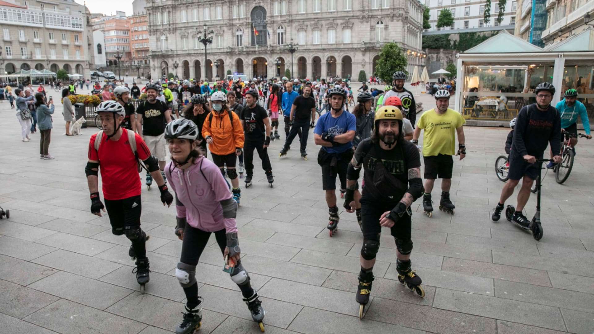 Una edición anterior de la Friday Mobility Night de A Coruña | CONCELLO DA CORUÑA