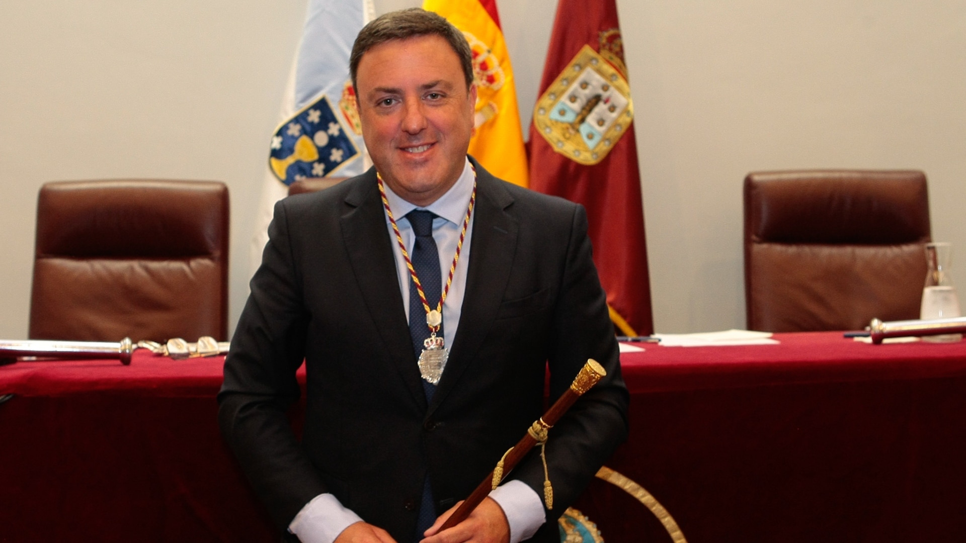El presidente de la Deputación da Coruña, Valentín González Formoso, en el pleno de su reelección | DEPUTACIÓN DA CORUÑA
