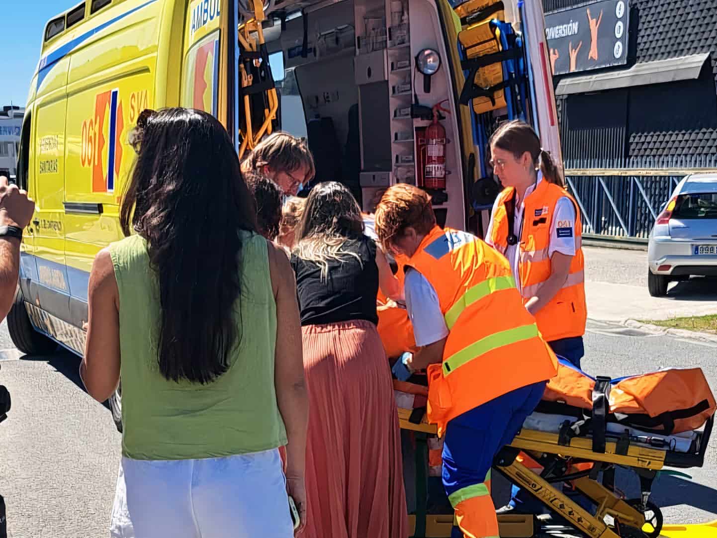 La mujer fue trasladada al Marcide con un traumatismo en la cabeza | CEDIDA