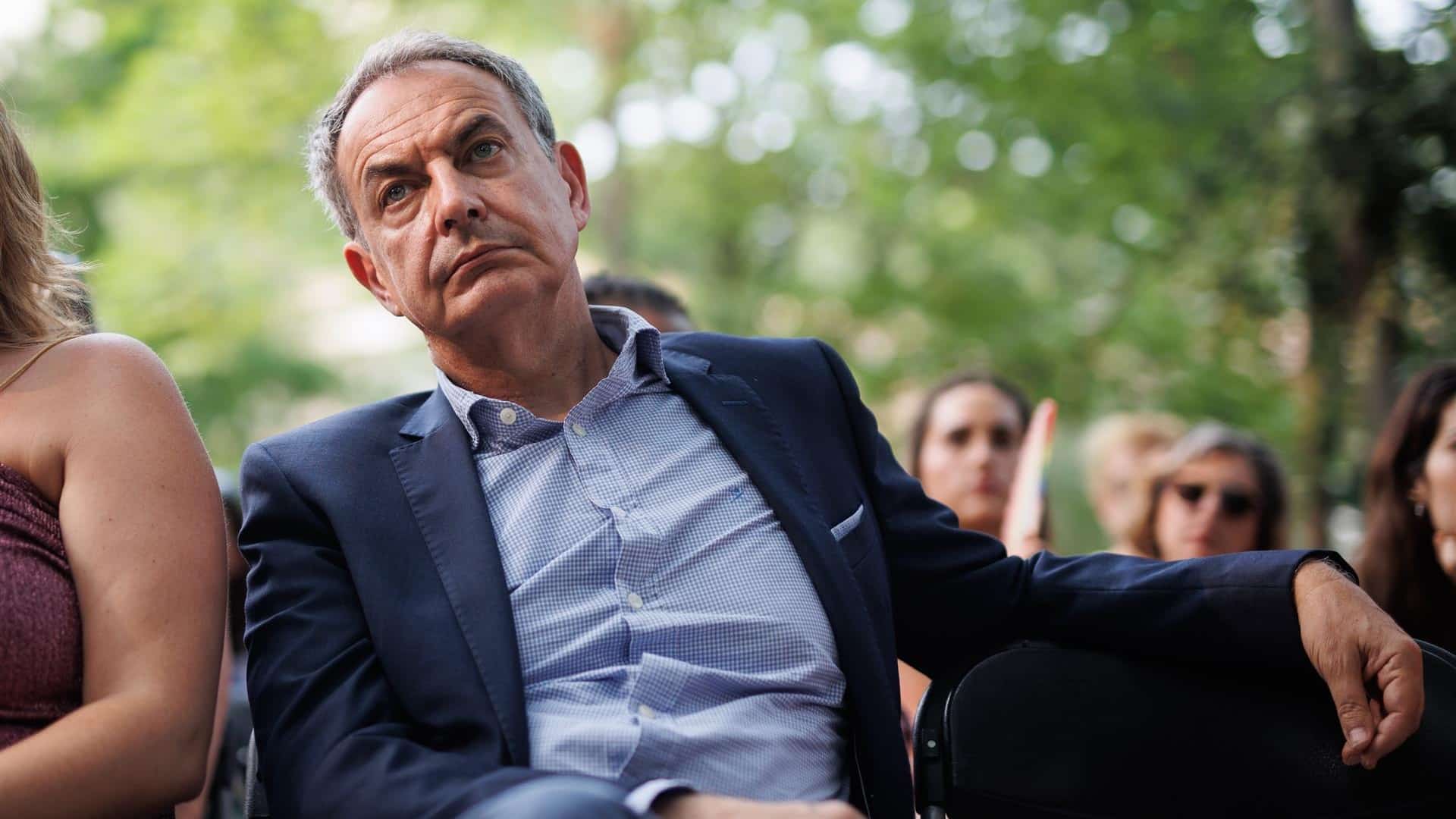 El expresidente del Gobierno José Luis Rodríguez Zapatero en un acto el pasado 28 de junio | EP