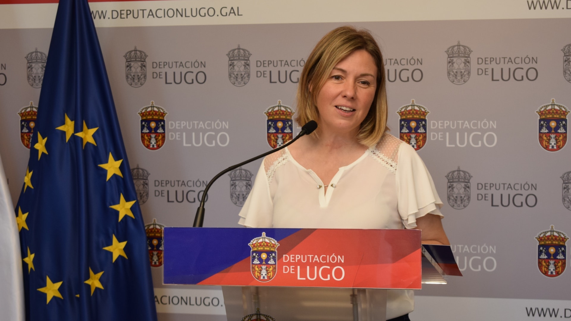 La portavoz de la Deputación de Lugo, Pilar García Porto | DEPUTACIÓN DE LUGO