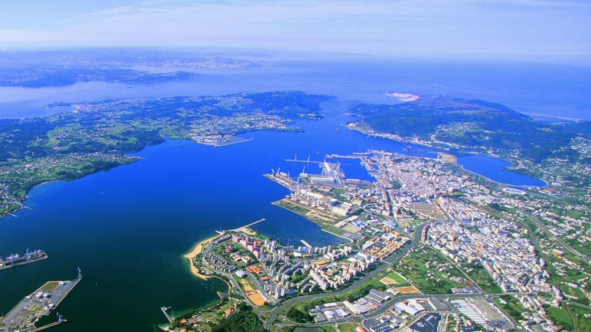 Una vista aérea de Ferrol | CONCELLO DE FERROL