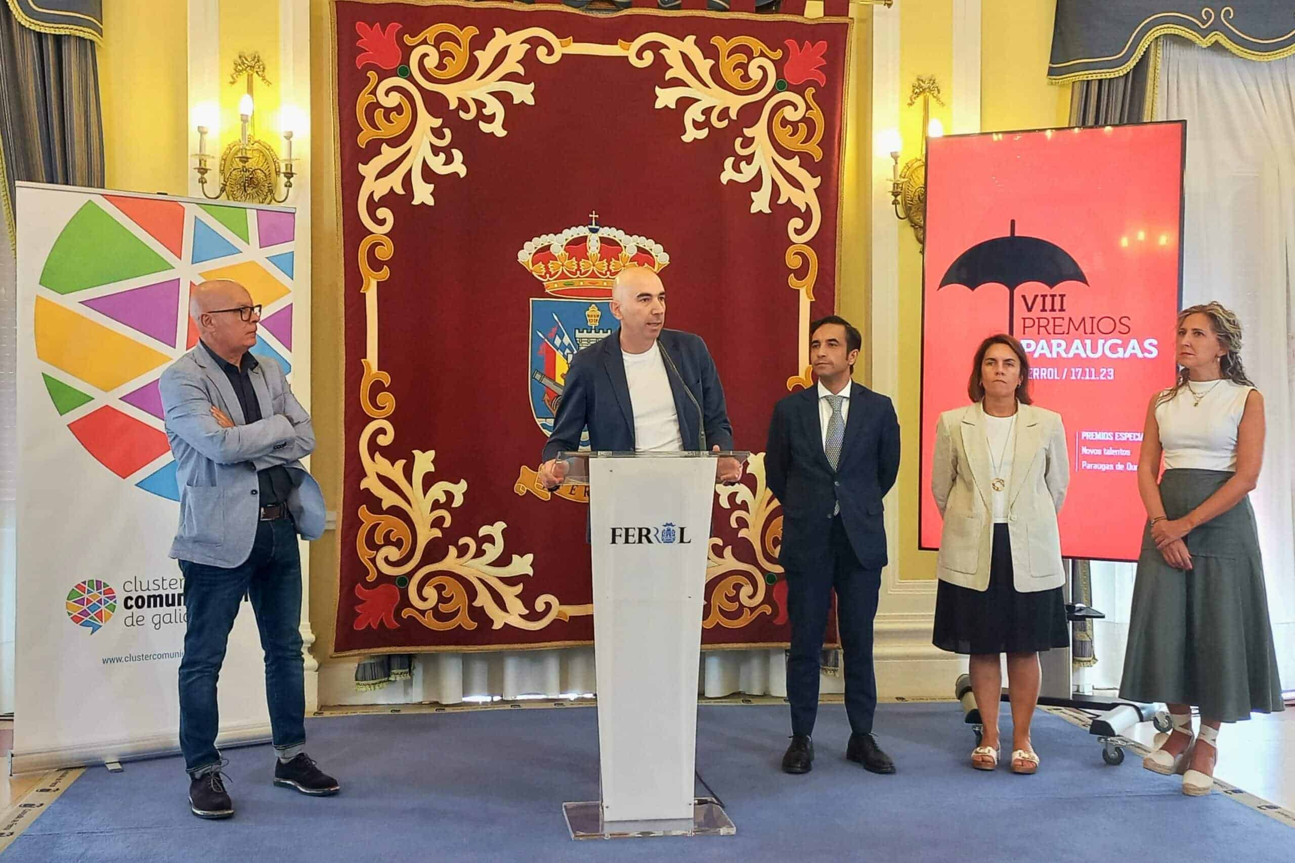 La presentación oficial de estos galardones tuvo lugar en el Concello de Ferrol