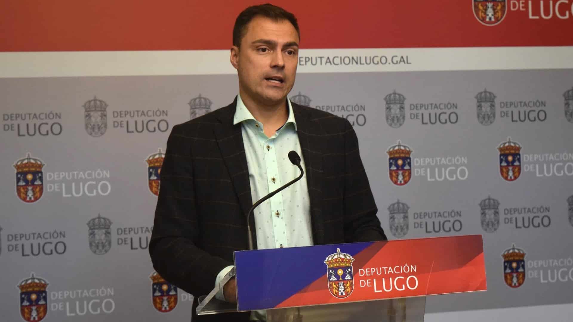 El diputado de Promoción Económica, Pablo Rivera, tras la Xunta de Goberno de la Deputación de Lugo | DEPUTACIÓN DE LUGO