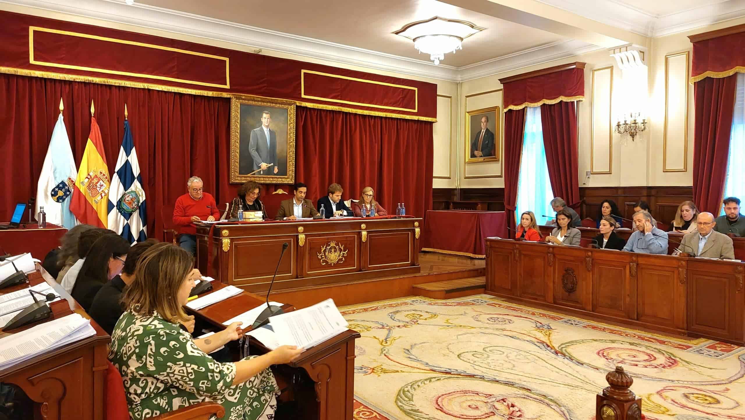 Pleno ordinario celebrado este jueves en Ferrol