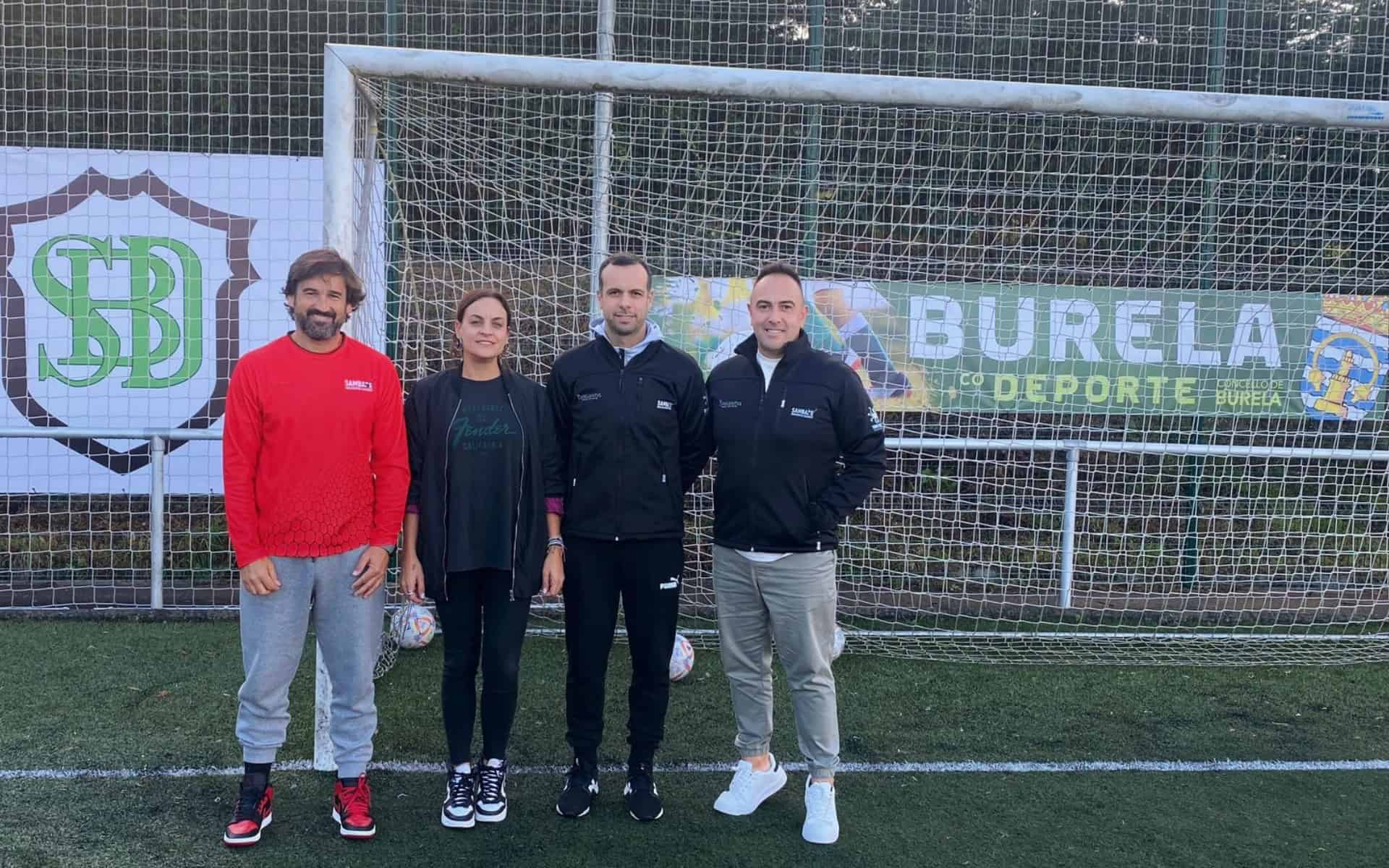 La presentación de la Sambade Goalkeeper Academy en Burela | CEDIDA