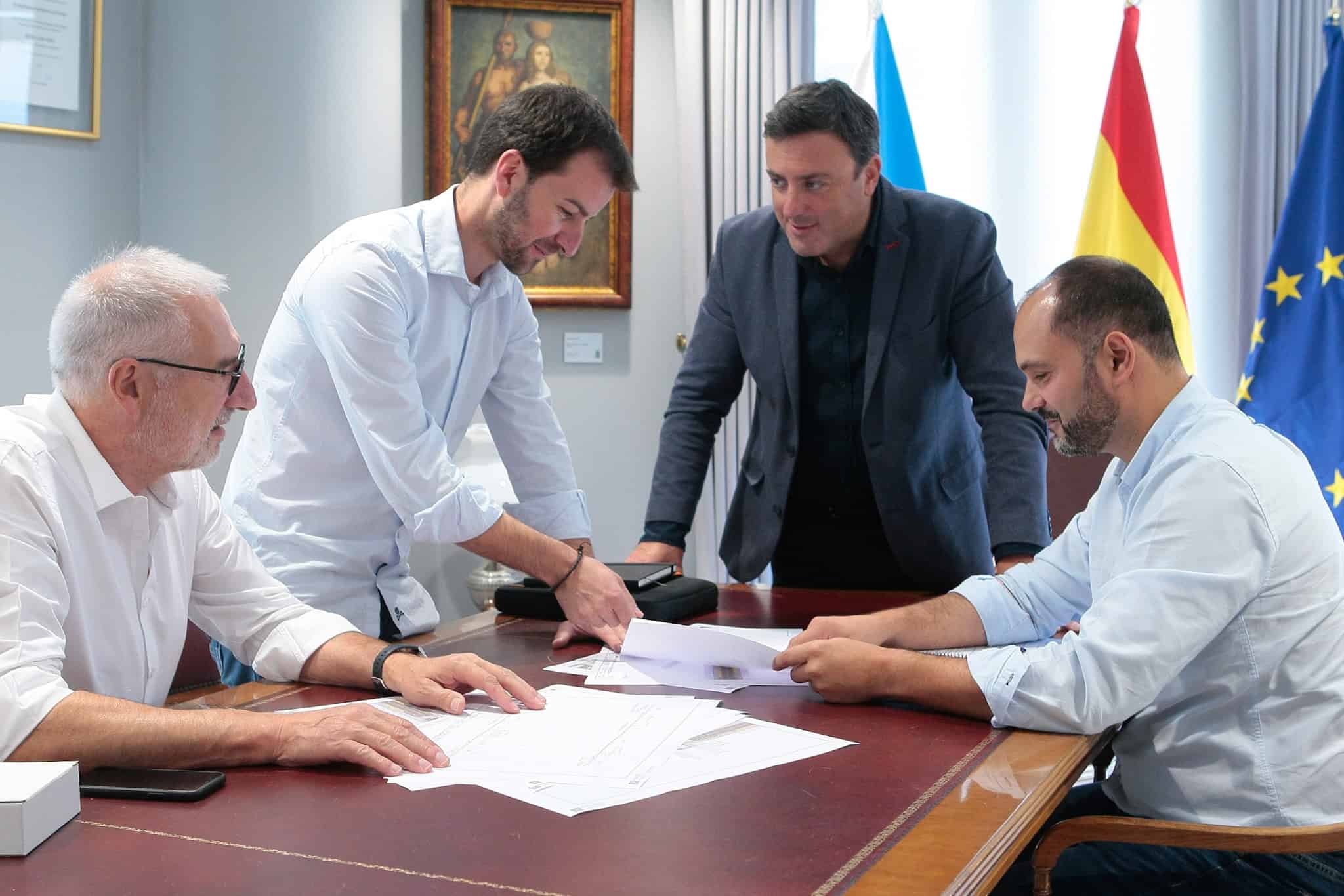 Un momento de la reunión