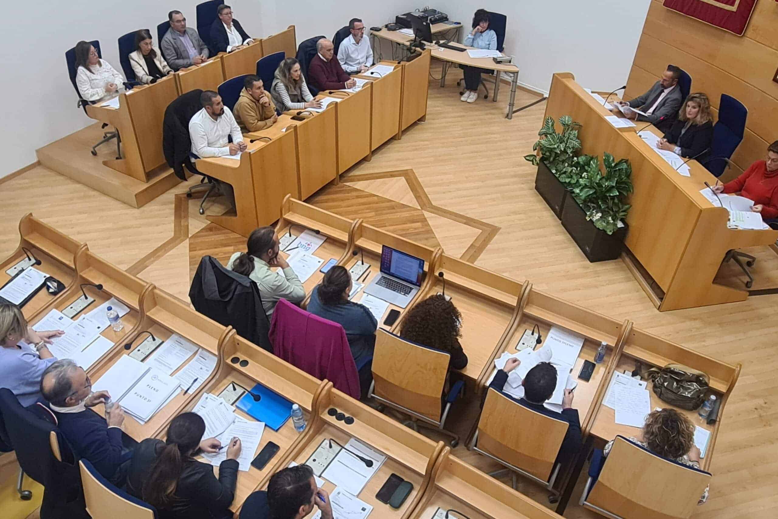 Pleno ordinario de octubre en Narón
