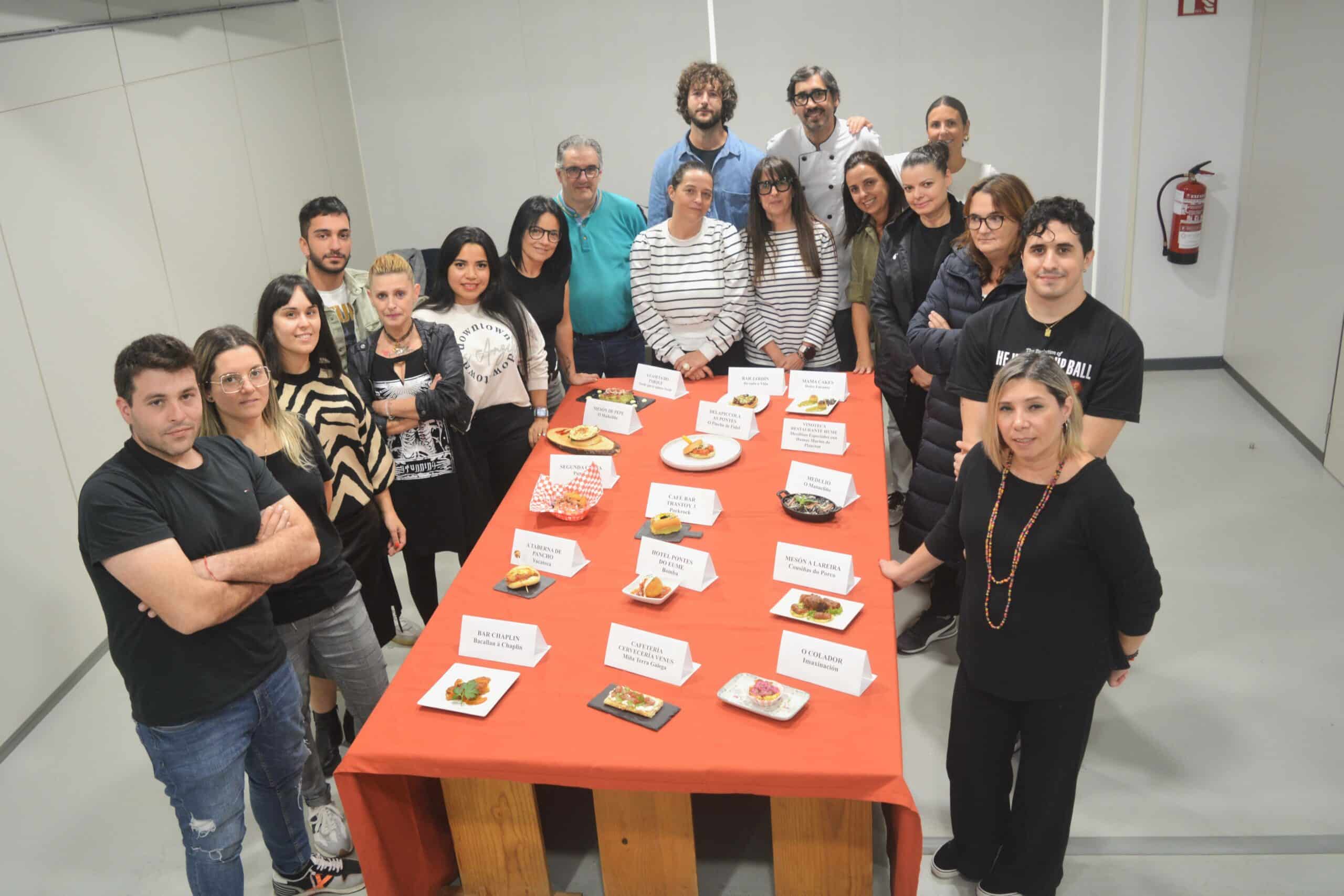 Quince establecimientos de la villa participan este año en el concurso gastronómico "Saborea As Pontes"