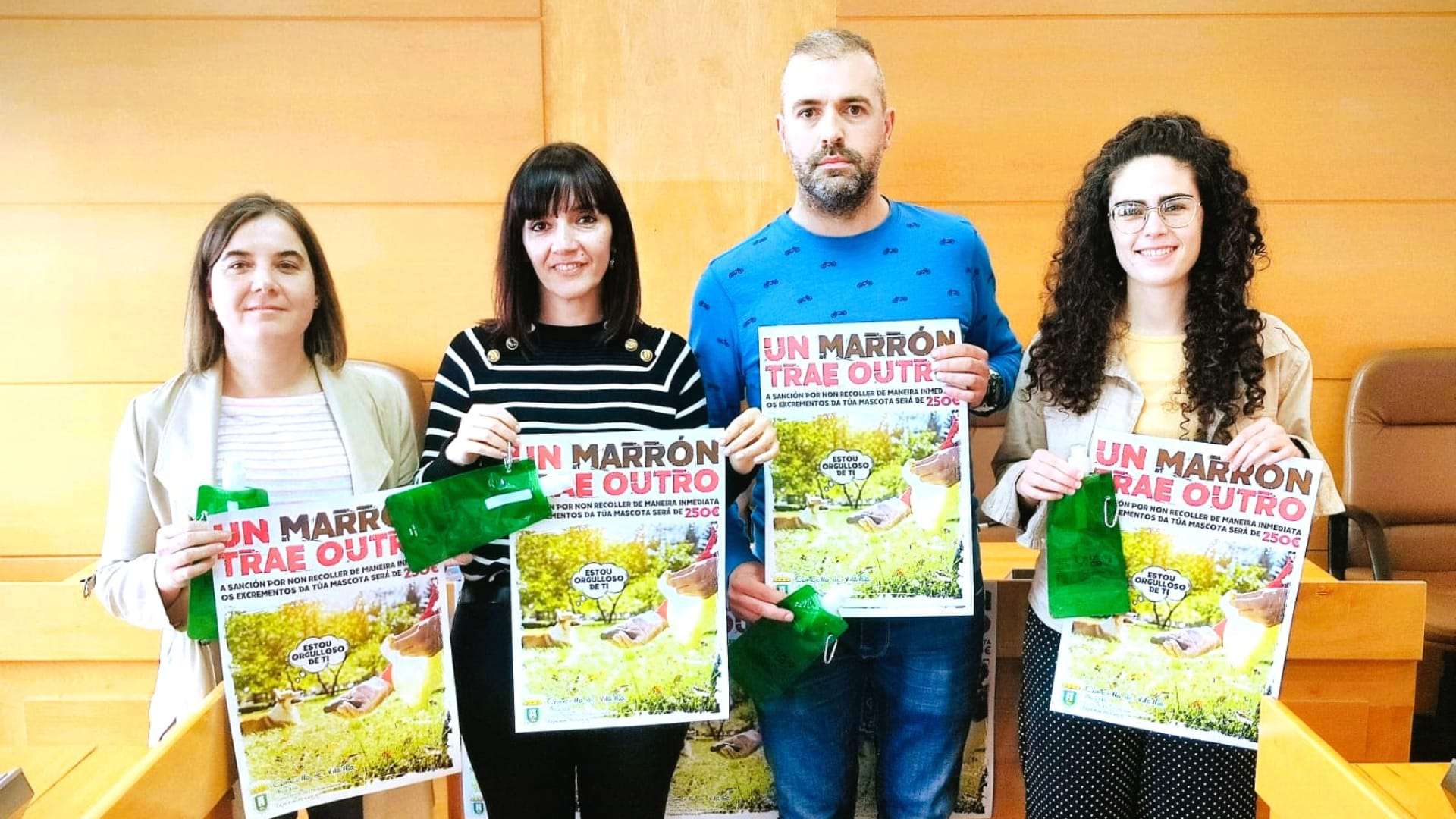 La presentación en Vilalba de "Un marrón trae outro" | CONCELLO DE VILALBA