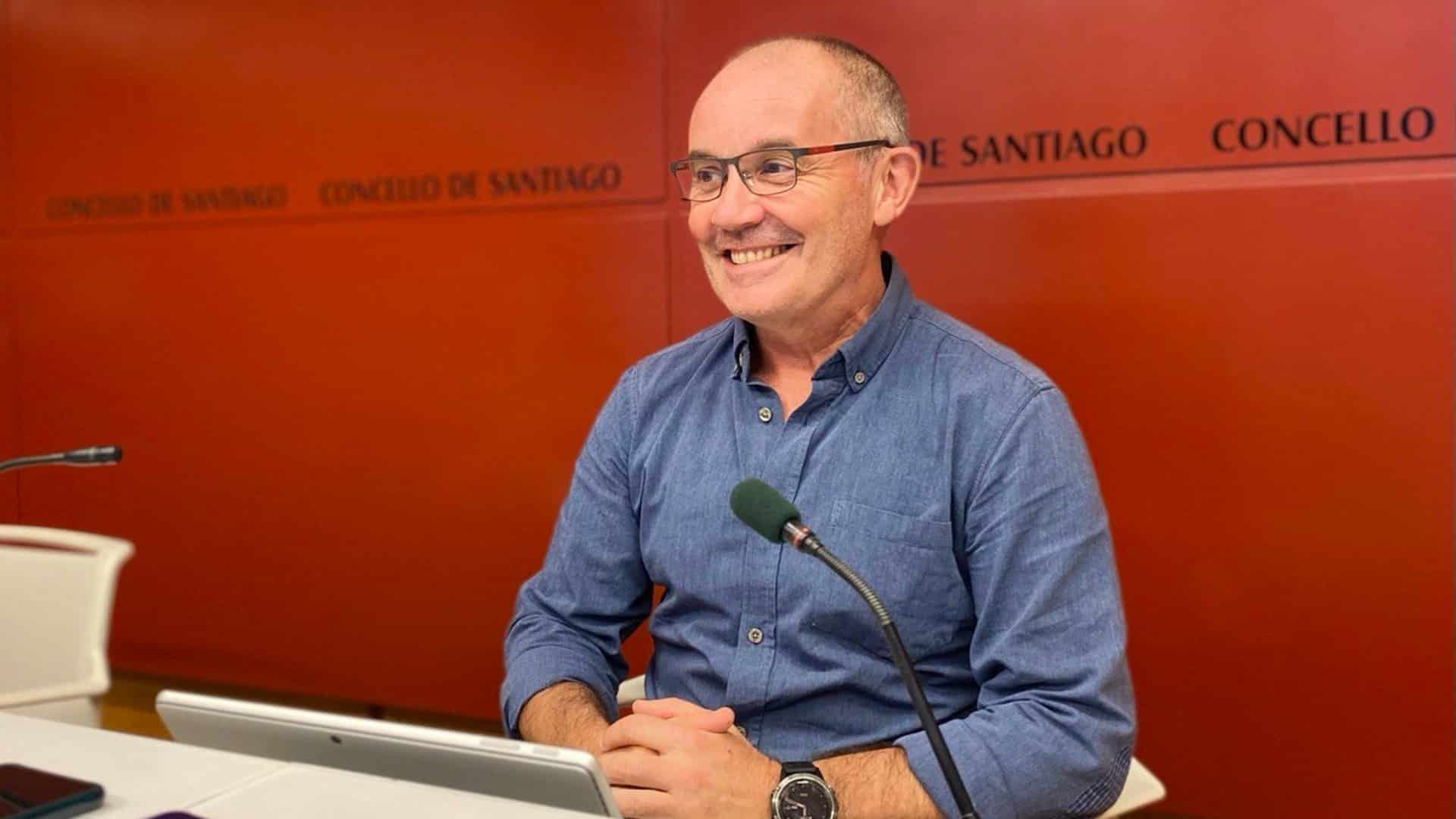 El concelleiro de Mobilidade, Convivencia e Centros Socioculturais, Xan Duro | CONCELLO DE SANTIAGO