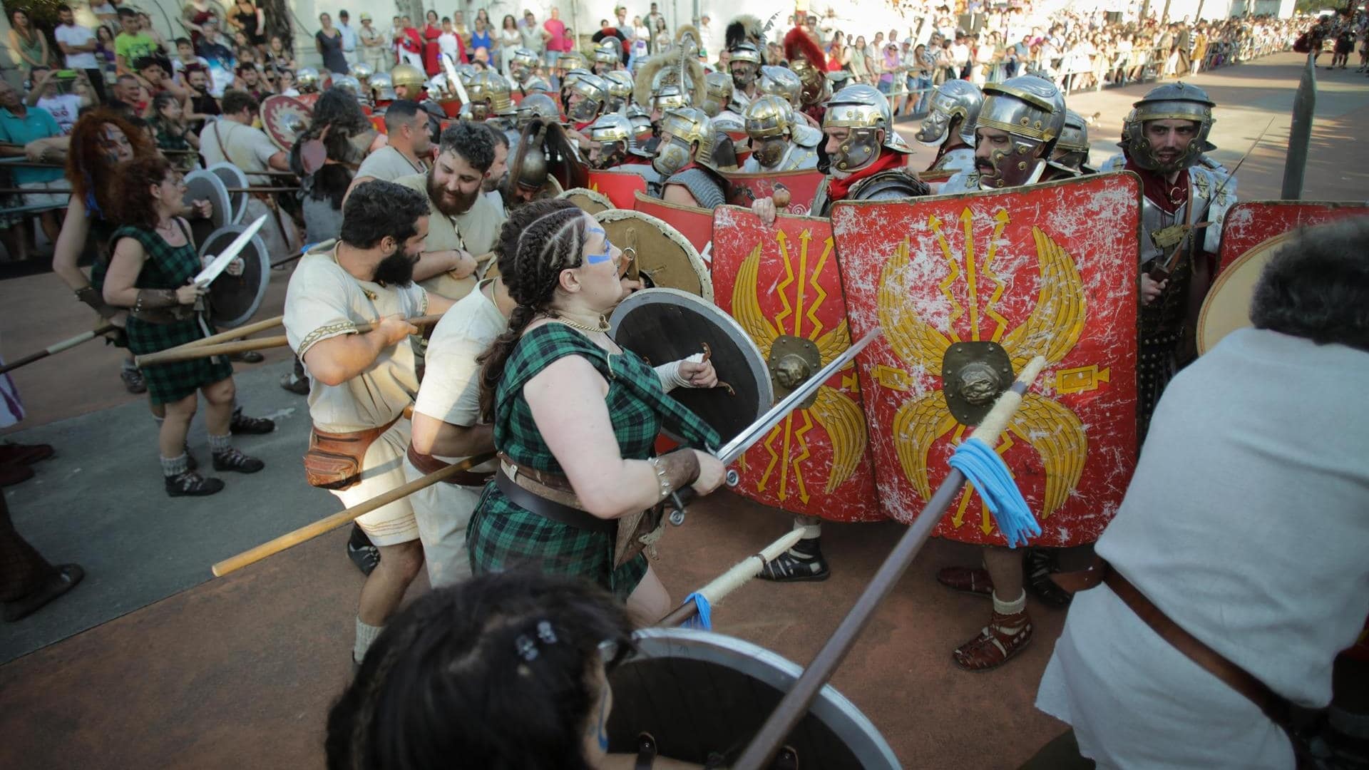 La batalla entre romanos y castrexos en el Arde Lucus | EP