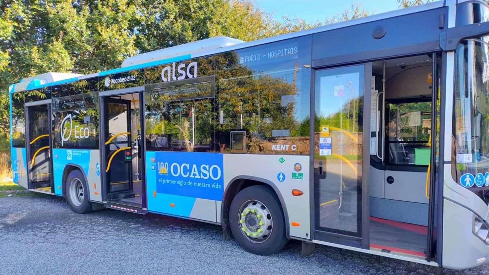 Imagen de archivo de un autobús urbano de Ferrol | CEDIDA