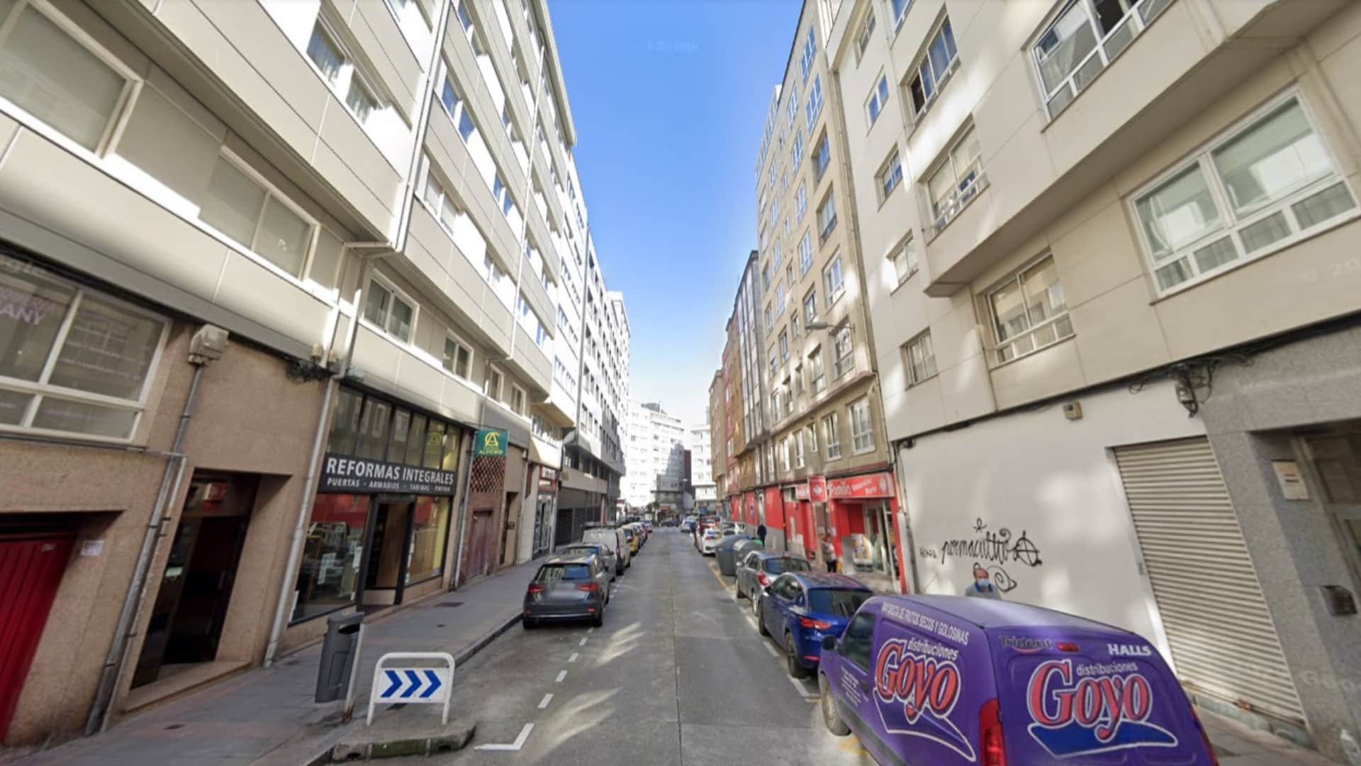 Imagen de archivo de la calle Tornos, en A Coruña | GE