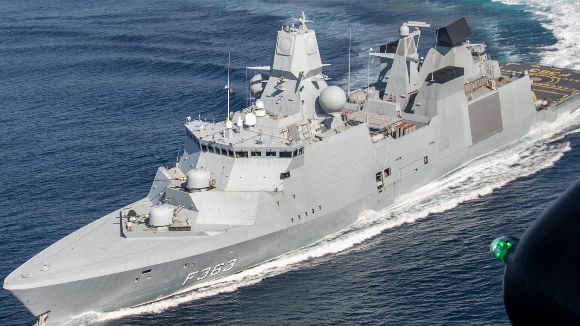 Imagen de archivo del buque de la armada danesa "HDMS Niels Juel" | CEDIDA