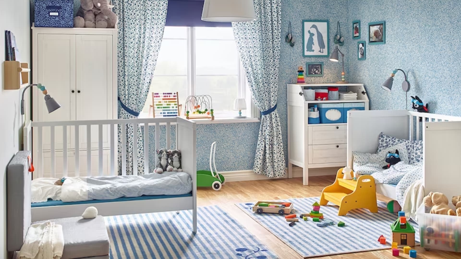 Una habitación infantil amueblada con productos de Ikea | IKEA