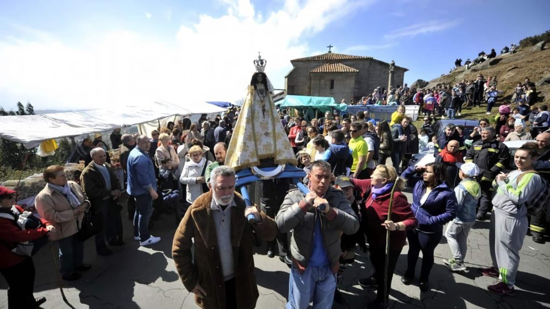 Imagen de archivo de la Romería de la Virgen de Chamorro | DIÓCESIS DE MONDOÑEDO-FERROL