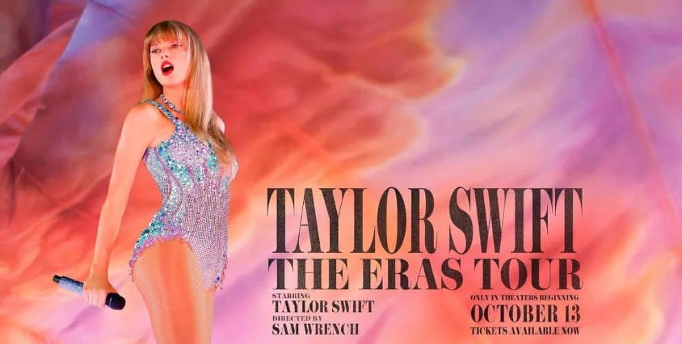 La película The Eras Tour recoge momentos destacados de la gira de Taylor Swift, a la que rumores en las redes sitúan en el cartel del festival O Son do Camiño 2024
