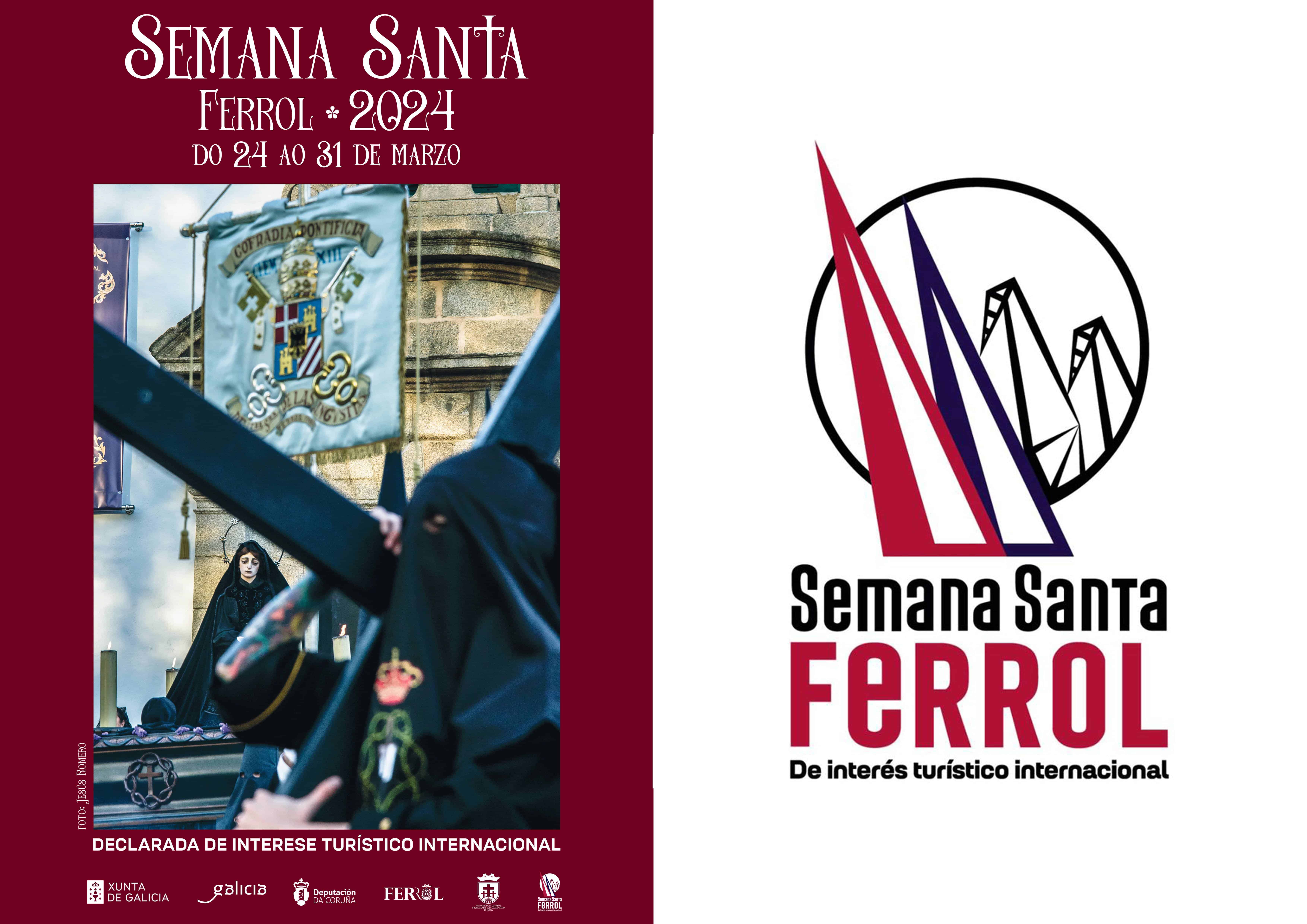 La Semana Santa de Ferrol presenta nuevo cartel y nuevo logo Enfoques