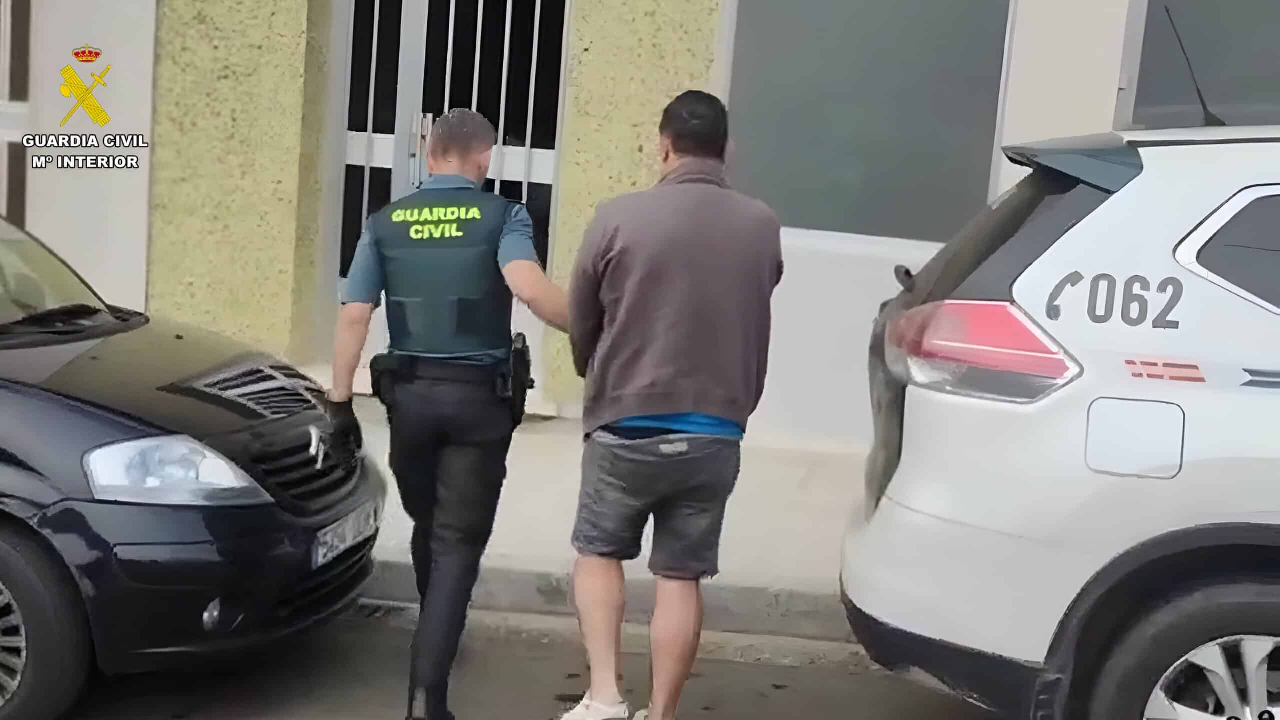 La detención de uno de los acusados del secuestro en Ordes | GUARDIA CIVIL